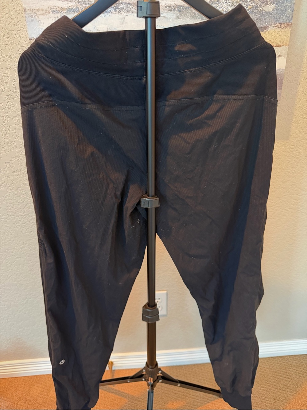 lululemon athletica Black Track Joggers